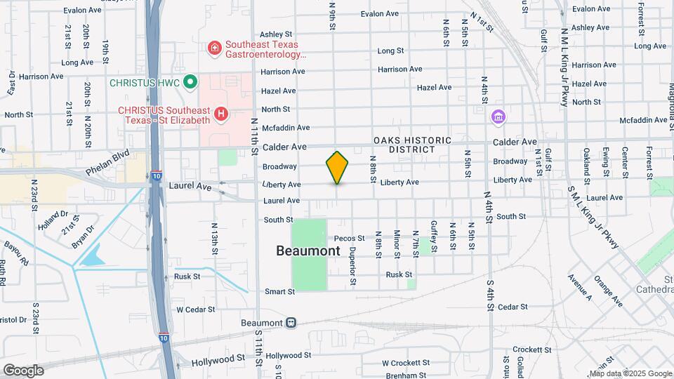 310 N 9th St Map and Location Details