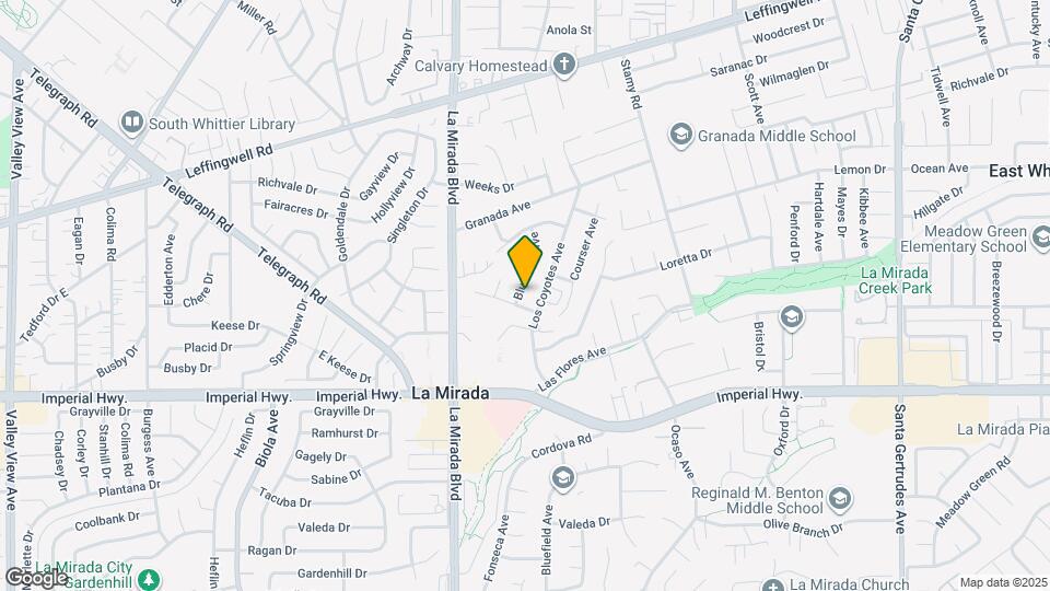 12122 Bluefield Ave Map and Location Details