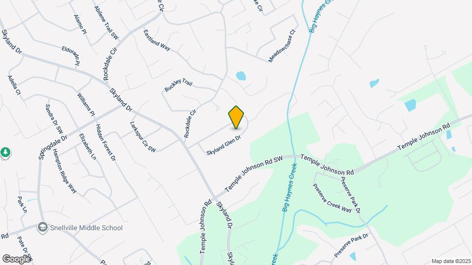 1844 Skyland Glen Dr Map and Location Details