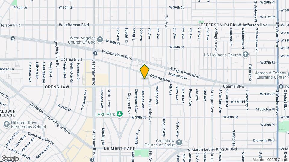 3726 Olmsted Ave Map and Location Details