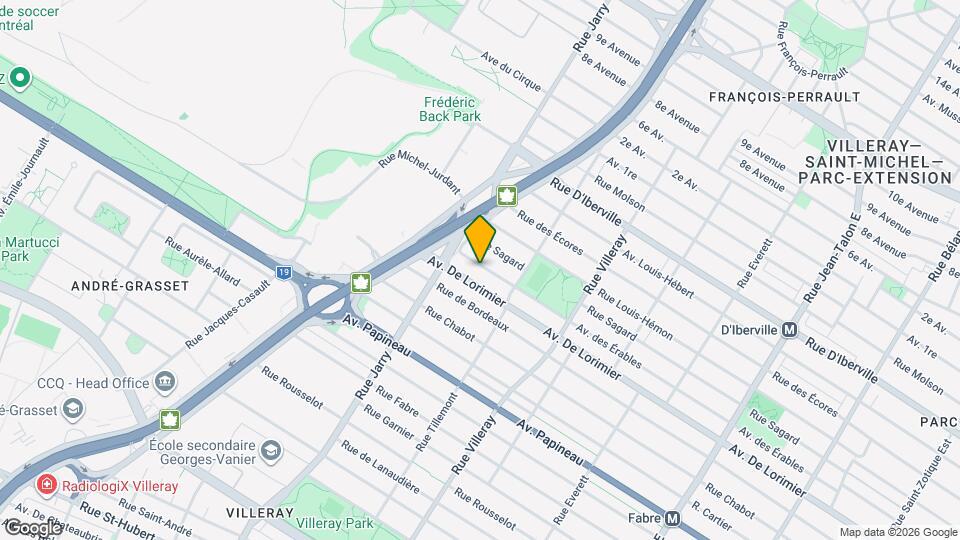 8020 Des Érables Av Map and Location Details