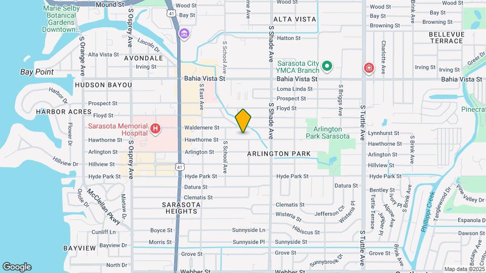 2275 Hawthorne St Map and Location Details