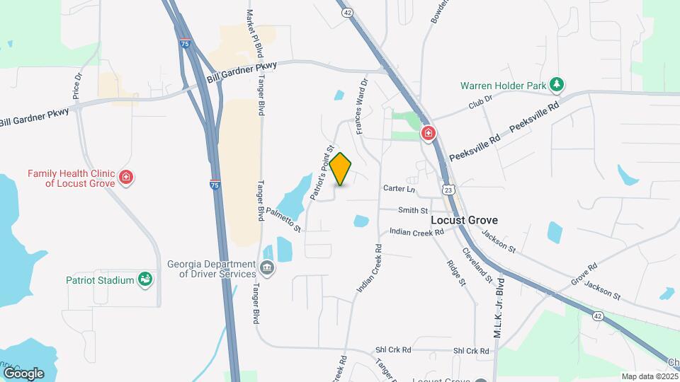 1024 Allegiance Dr Map and Location Details