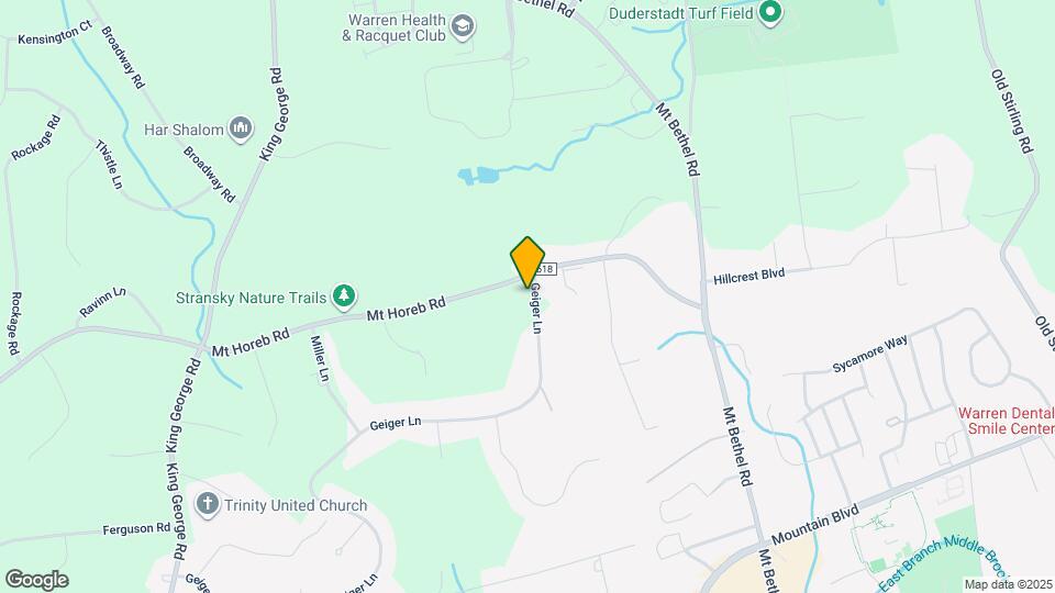 202 Mt Horeb Rd Map and Location Details