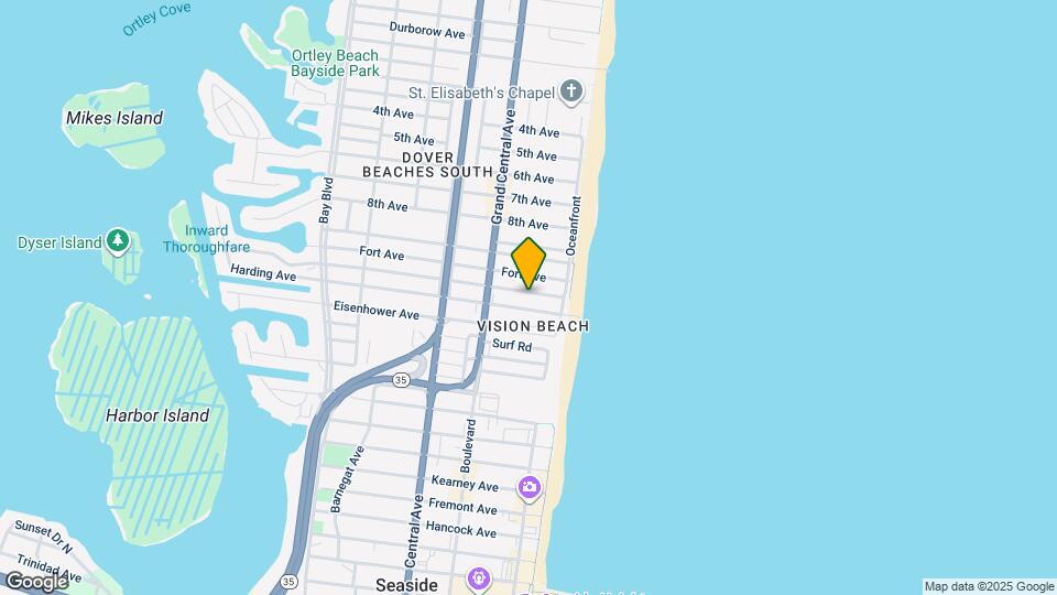 35 Coolidge Ave Mapa y Detalles de la Ubicación