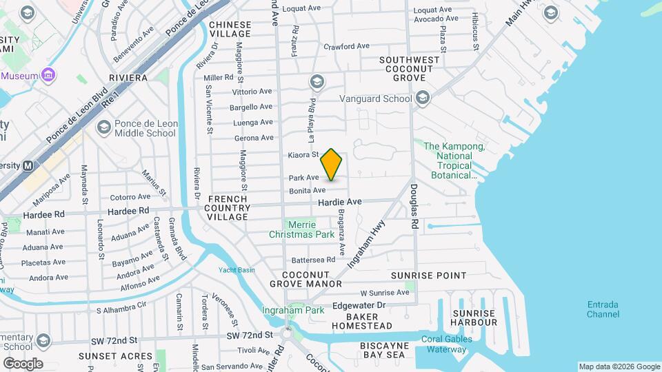 4045 Bonita Ave Map and Location Details