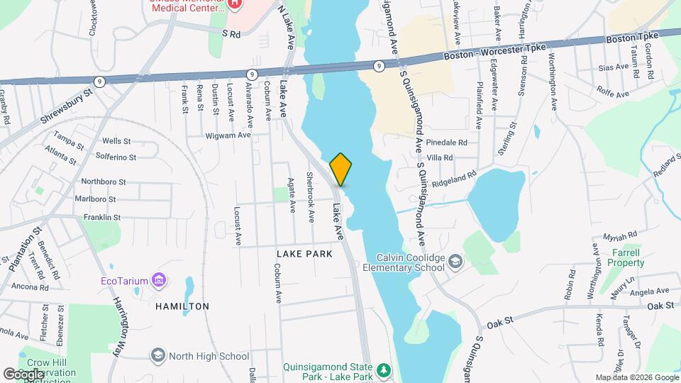 147 Lake Ave Map and Location Details