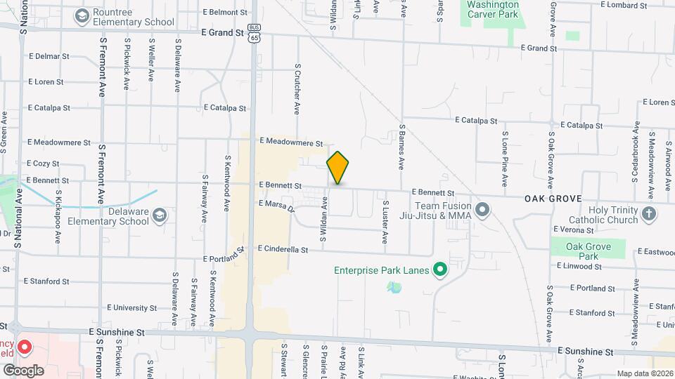 Briarwood Village Apartments Map and Location Details