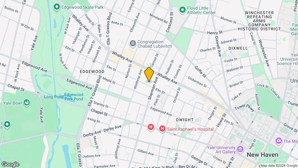 673 Elm St, Unit 673 Elm 2nd Floor Map and Location Details