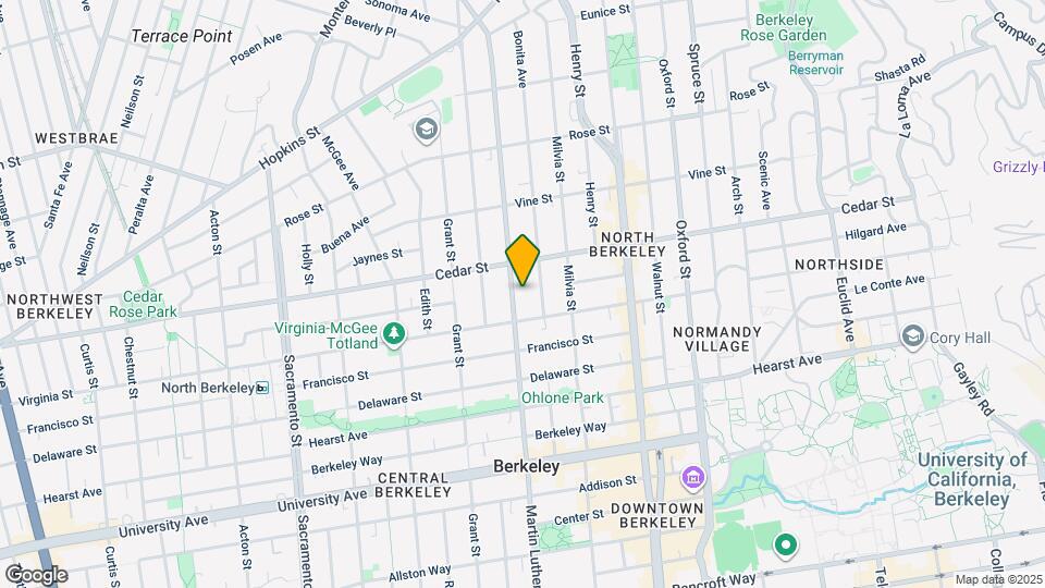 1627 Martin Luther King Jr Way Mapa y Detalles de la Ubicación