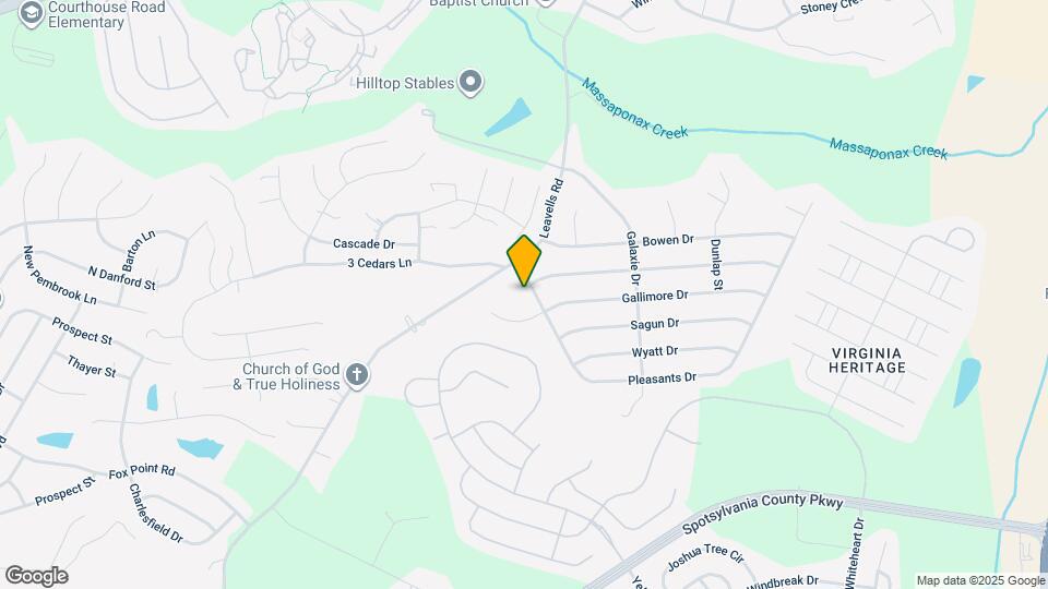 206 Pleasants Dr Map and Location Details