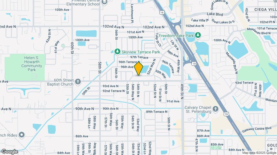 9449 Park Lake Dr Map and Location Details