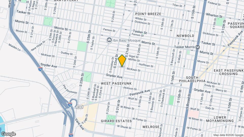 2001 S Norwood St Map and Location Details