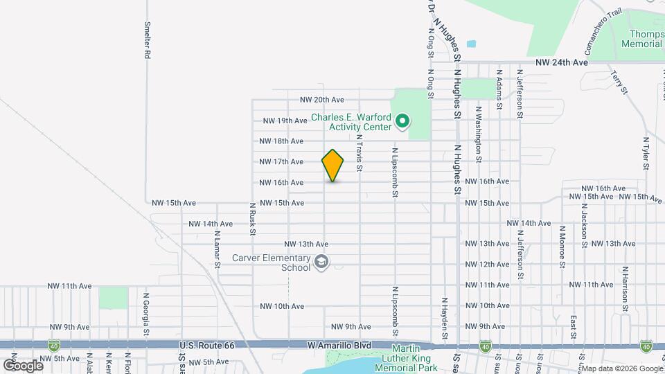 1637 NW 16th Ave Map and Location Details