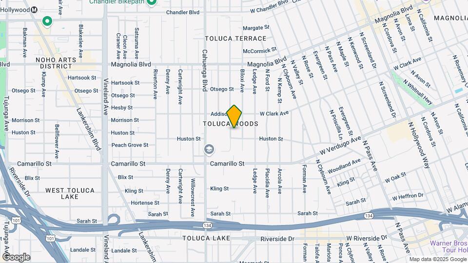 4912 Strohm Ave Map and Location Details