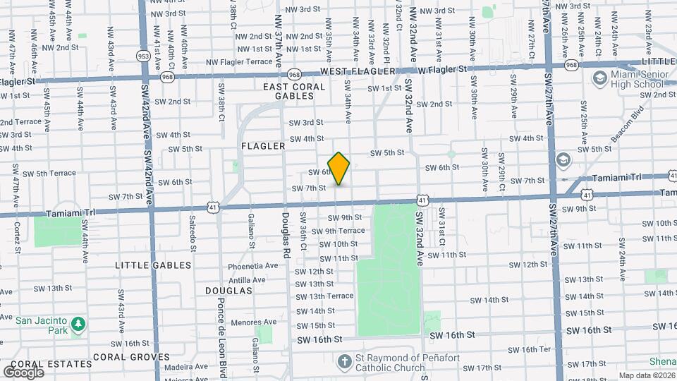 3450 SW 7th St Mapa y Detalles de la Ubicación