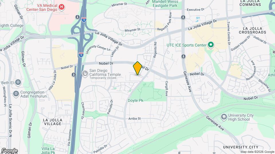 8310 Regents Rd, Unit 3A Map and Location Details