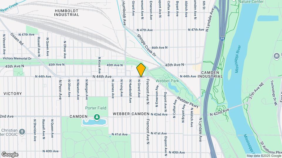 1321 44th Ave N Mapa y Detalles de la Ubicación