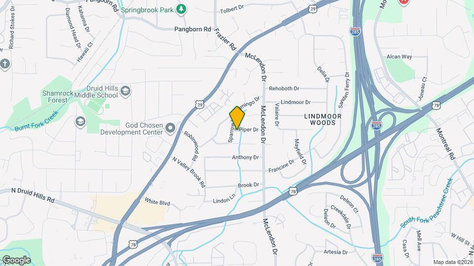 3085 Piper Dr Map and Location Details