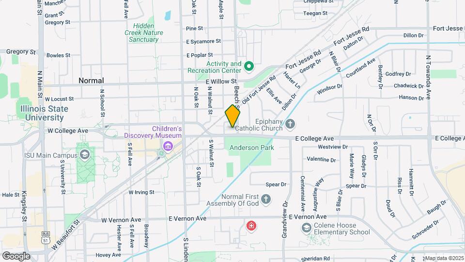 506 E College Ave Map and Location Details