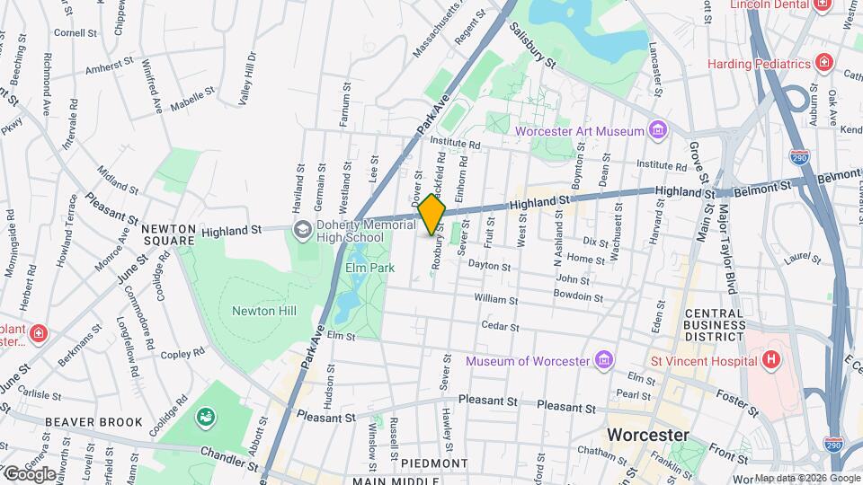 29 Roxbury St, Unit 2 Map and Location Details