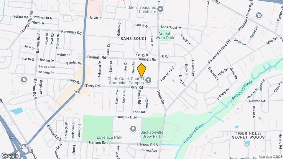2529 Randy Rd Map and Location Details