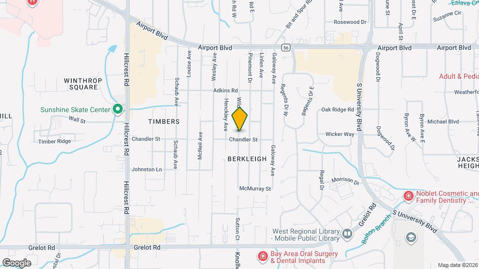 965 Wildwood Ave Map and Location Details