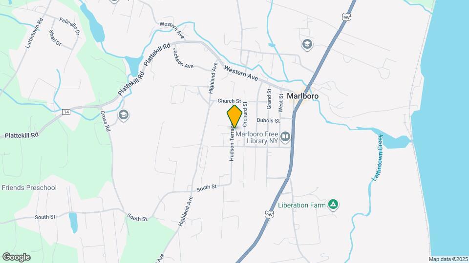 35 Hudson Terrace Map and Location Details