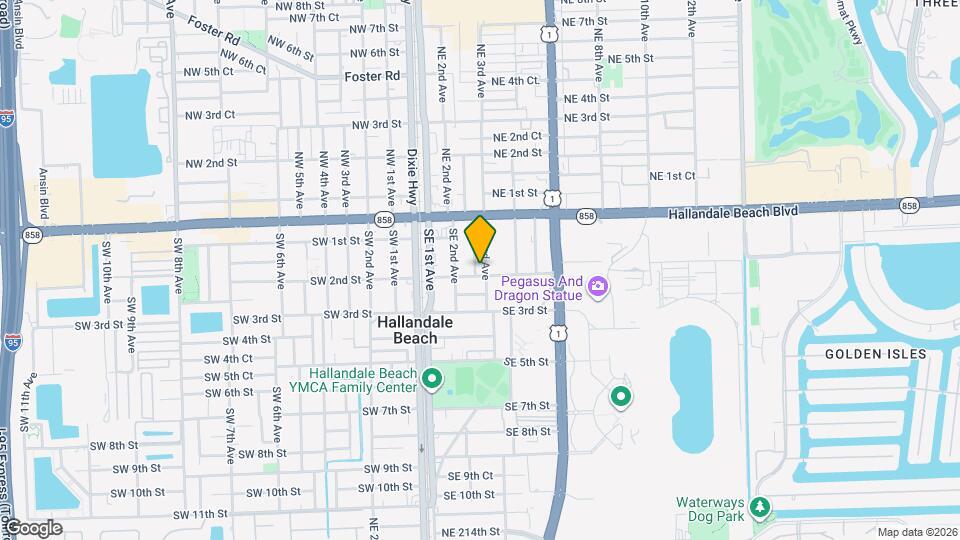 133 SE 2nd Terrace Mapa y Detalles de la Ubicación