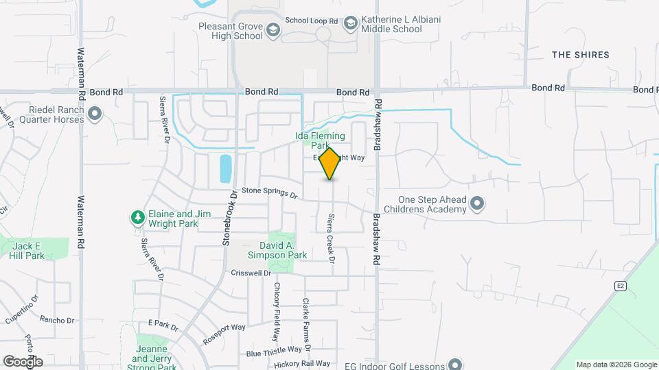 9348 Sierra Spring Way Map and Location Details