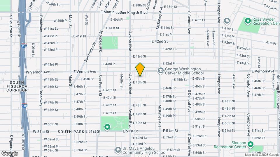 4428 Stanford Ave Map and Location Details