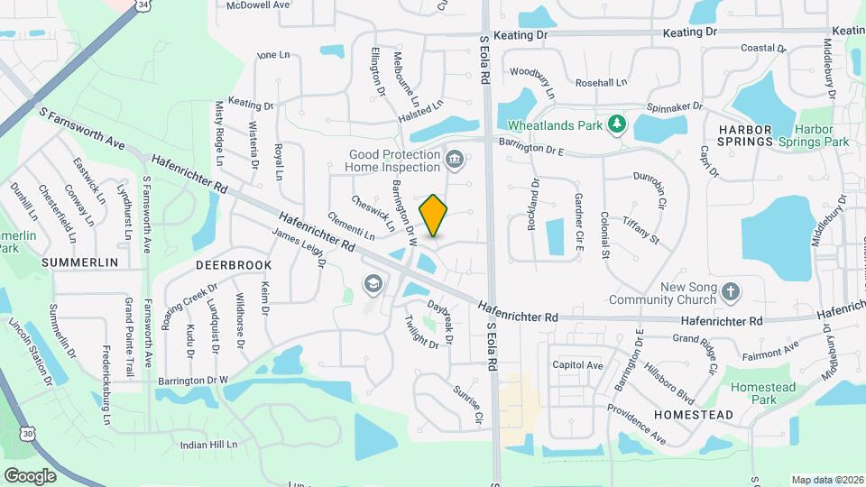 2378 Oakfield Ct Map and Location Details