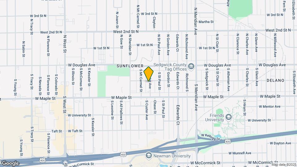 209 S Custer Ave Map and Location Details