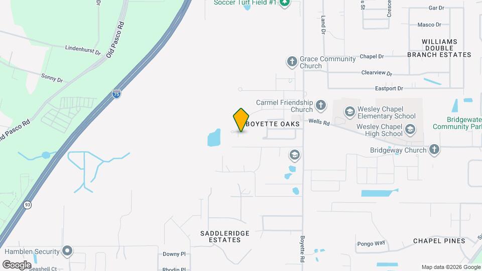 29542 Cedar Waxwing Dr Map and Location Details