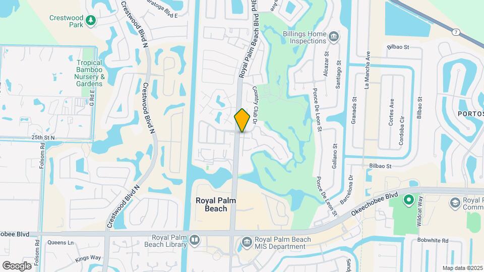 105 Vía Aurelia Map and Location Details