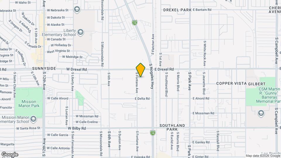 5755 S Fontana Ave Map and Location Details