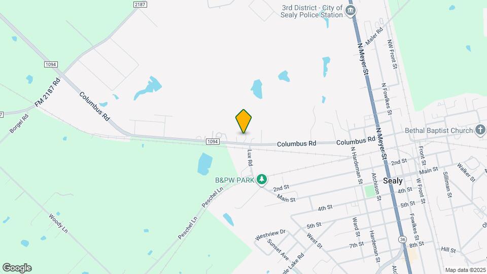 1317 Columbus Rd Map and Location Details