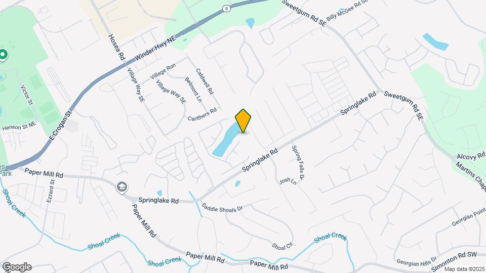 596 Pond Lillies Rd SE Mapa y Detalles de la Ubicación