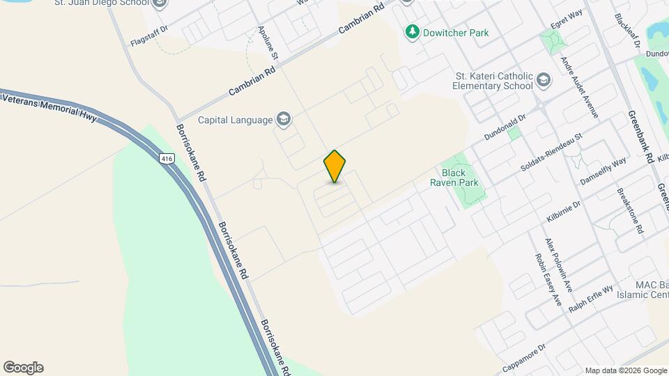 212 Speckled Alder Row Map and Location Details