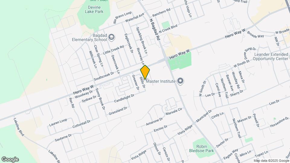 314 Bello Dr Mapa y Detalles de la Ubicación