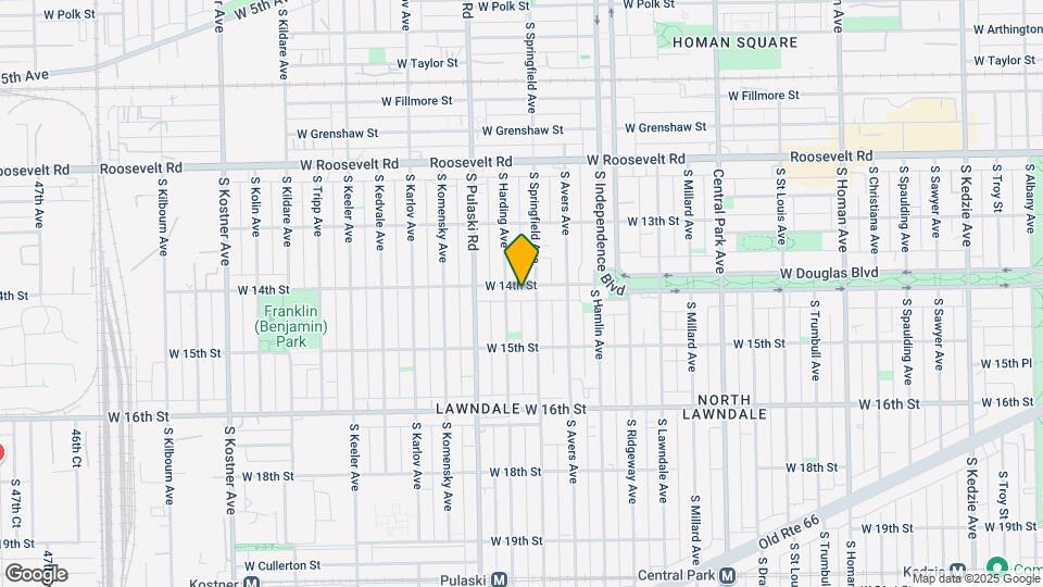 3911 W 14th St Map and Location Details