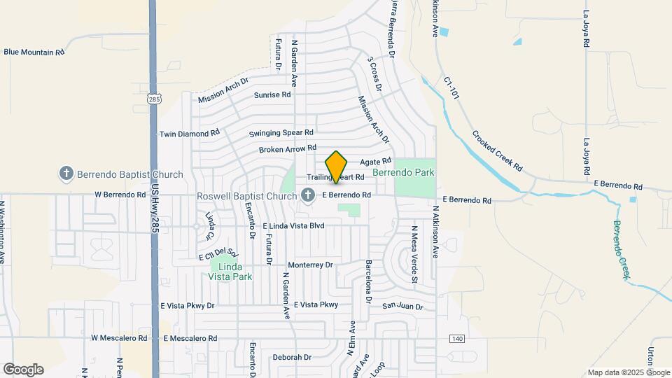 811 E Berrendo Rd Map and Location Details