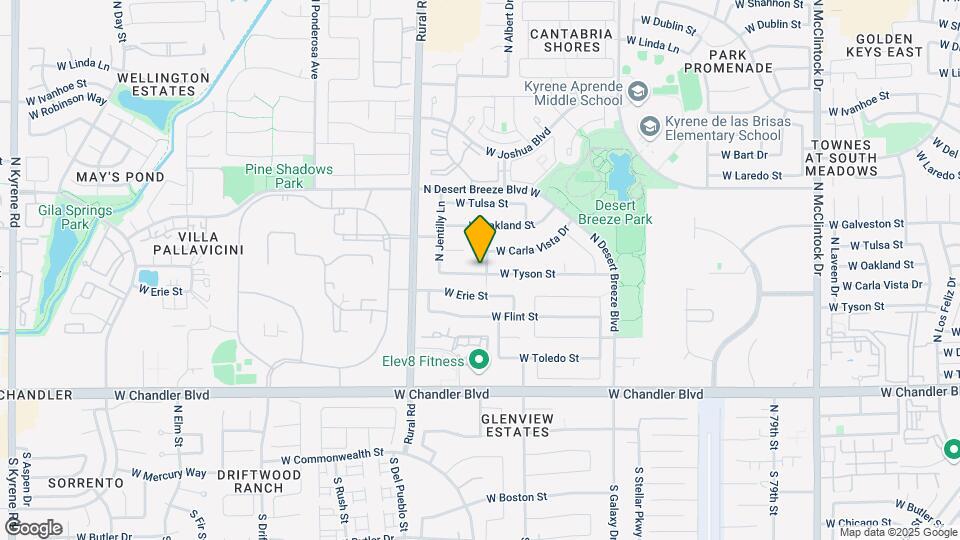 402 N Rita Ln Map and Location Details