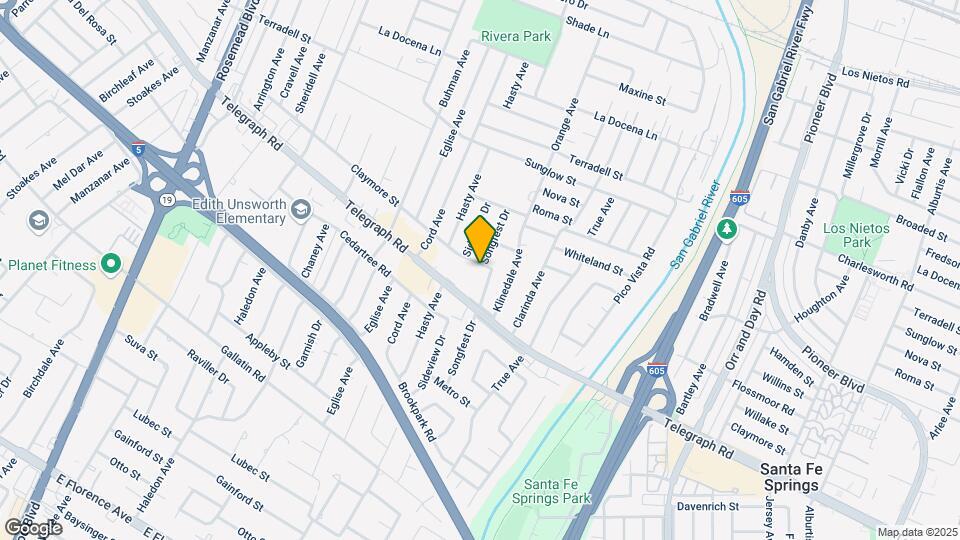 9548 Claymore St Map and Location Details