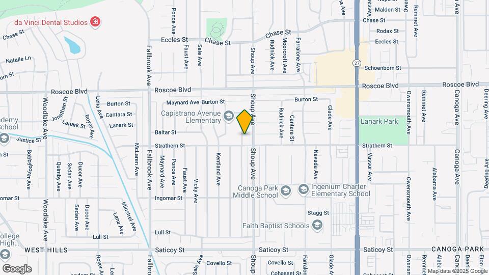 22416 Baltar St Map and Location Details
