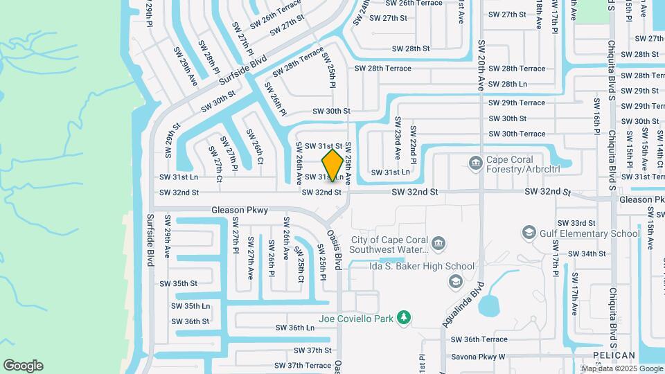 2513 SW 32nd St Map and Location Details