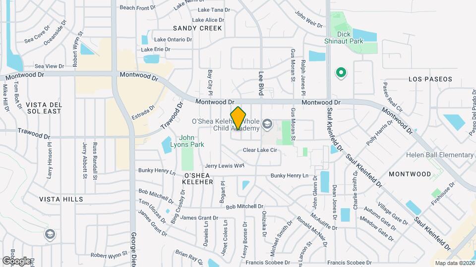 1809 Agua Dulce St Map and Location Details