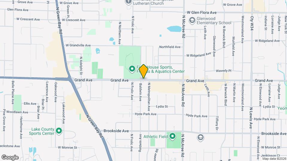 810 N Waukegan Rd Map and Location Details