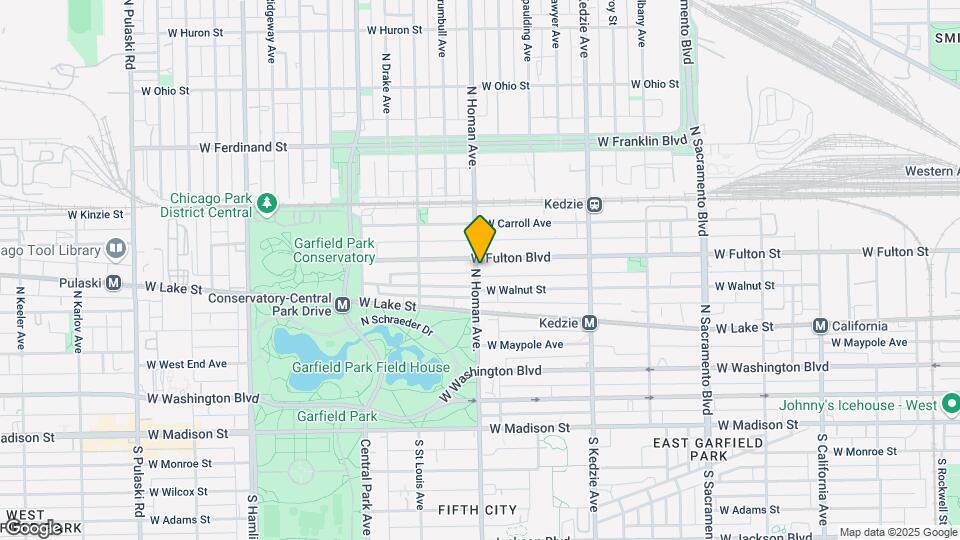 241-243 N Homan Ave Mapa y Detalles de la Ubicación