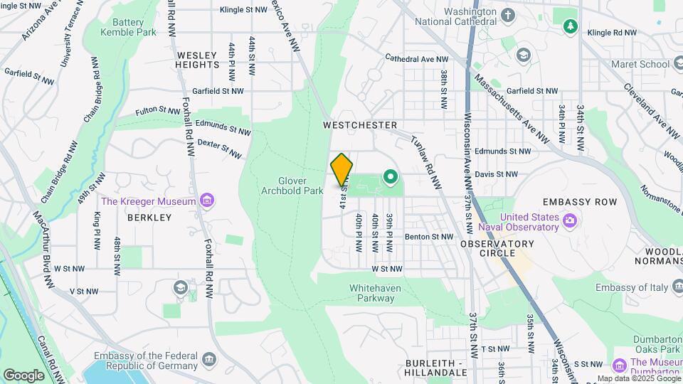 2500 41st St NW Map and Location Details